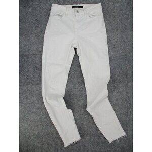 J Brand Womens Jeans 27 Maria Jeans in Blanc White Ladies Waist 27 Casual Preppy